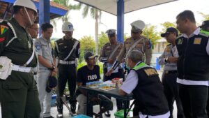 Operasi Keselamatan Semeru 2025, Polres Kediri Gelar Tes Urine di Terminal Pare