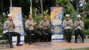 Sat Lantas Polresta Banyuwangi Gelar Ruqiyah BlackSpot dan Edukasi dalam Operasi Keselamatan Semeru 2025