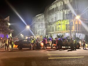 Polresta Banyuwangi Gelar Patroli Skala Besar, Antisipasi Balap Liar