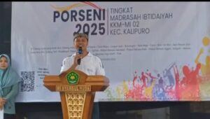 Pekan Olahraga dan Seni Madrasah Ibtidaiyah (Porseni MI) Kecamatan Kalipuro Resmi Dibuka