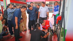 Polres Malang Sidak SPBU, Pastikan Stok BBM Aman Jelang Idul Fitri 1446H