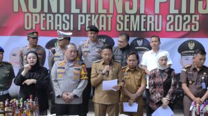 Walikota Apresiasi Polresta Malang Kota Sukses Tekan Kriminalitas di Operasi Pekat Semeru 2025