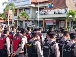 Kapolresta Banyuwangi Berikan Pengarahan dalam Apel Jam Pimpinan: Jaga Kamtibmas Kondusif dan Kesiapan Operasi Ketupat 2025
