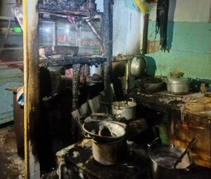 Warung Terbakar di Ketapang, Pemilik Salat Tarawih, Api Diduga dari Kompor
