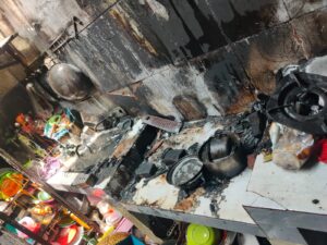 Kebakaran Rumah di Perum Adimas Gajah Mada Banyuwangi, Kerugian Ditaksir Rp 35 Juta