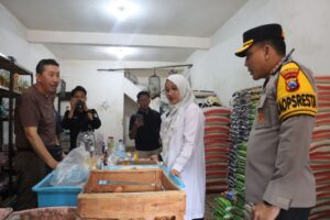 Kapolresta Banyuwangi Sidak Pasar Tradisional Jelang Hari Raya Idul Fitri