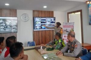 Operasi Ketupat Semeru 2025 Polres Jombang Pantau Arus Mudik Melalui 48 CCTV