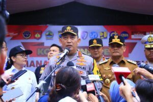 Tinjau Kalikangkung, Kapolri Tegaskan Rekayasa Lalin Efektif Bikin Arus Mudik Lancar