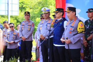 Kapolri Pimpin Pelepasan One Way Nasional Tol Kalikangkung-Cikampek