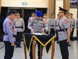 Kapolda Jatim Pimpin Sertijab Pejabat Utama dan Sejumlah Kapolres
