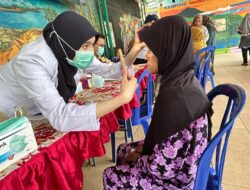 Polresta Malang Kota Gelar Layanan Kesehatan Gratis di Kampung Tematik