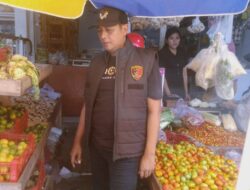 Pastikan Ketersediaan Bahan Pokok, Polresta Banyuwangi Lakukan Sidak Pasar