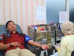 Lapas Banyuwangi Peduli, Gelar Donor Darag dalam Rangka Hari Bhakti Pemasyarakatan ke-61