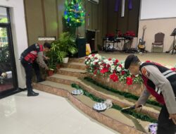 Amankan Ibadah Paskah, Polres Probolinggo Siagakan Personel di Gereja