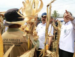 Menteri Imigrasi dan Pemasyarakatan, Panen Perdana dan Resmikan Pusat Pelatihan di Nusakambangan