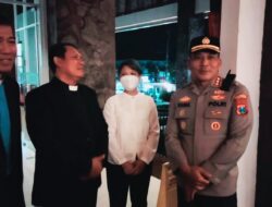 Kapolresta Banyuwangi Tinjau Pengamanan Ibadah Paskah di Gereja JKI Mandat Kerajaan