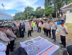 Polresta Banyuwangi Terjunkan Personil Pengamanan Kompetisi Sepak Bola Liga 4 Group N