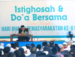 Sambut HBP ke-61, Lapas Banyuwangi Gelar Istighosah dan Doa Bersama Warga Binaan