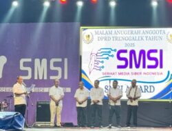 SMSI Trenggalek Kukuhkan Pengurus Baru 2024–2027, Berikan Penghargaan untuk Wakil Rakyat Berprestasi
