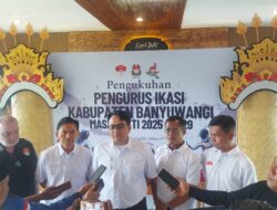 Kombes Pol. Rachmat Kurniawan Resmi Pimpin IKASI Banyuwangi, Siap Kembangkan Anggar ke Generasi Muda