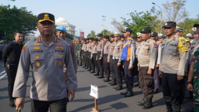 Mayday 2025 : Kapolrestabes Surabaya Pastikan Tidak Ada Anggota Pengamanan yang Menggunakan Senpi