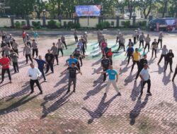 Polres Sumenep Gelar Semarak Mayday Fiesta 2025, Senam Bersama Satukan Buruh, Polisi, dan Pemangku Kepentingan