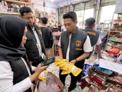 SATGAS PANGAN POLRESTA BANYUWANGI GELAR SIDAK PRODUK MENGANDUNG BABI DI SEJUMLAH MIMARKET