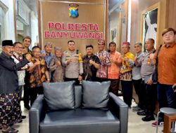 Tokoh Lintas Agama Banyuwangi Audiensi ke Kapolresta, Soroti Penegakan Hukum dan Galian C