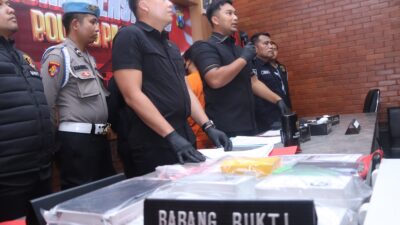 Polres Pasuruan Berhasil Ungkap Penipuan Modus Pinjol 195 Korban Rugi 2,6 Milyar