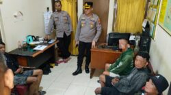 Operasi Pekat II Semeru, Polisi Amankan Tujuh Jukir Liar di Wonocolo