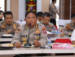 Perkuat Sinergi dan Komitmen, Polda Kalteng Gelar Rapat Evaluasi Program Ketahanan Pangan