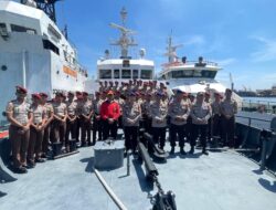 Kapal Polisi Prahasta – 7015, Terima Kunjungan Taruna Akpol Tingkat II Angkatan 58