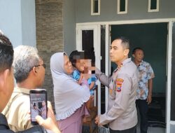 Polisi Peduli Warga, Kapolres Pacitan Santuni Anak Penderita Hidrosefalus