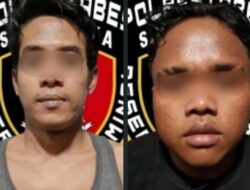Polrestabes Surabaya Berhasil Amankan Dua Tersangka Curat Spesialis Minimarket