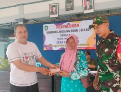 Babinsa Wujudkan Sinergitas TNI-Pemdes dalam Penyaluran BLT di Desa Bedewang
