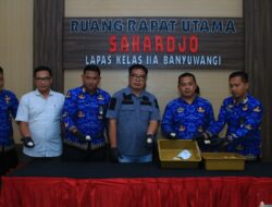 Gagal Diselundupkan dalam Lontong, Petugas Lapas Banyuwangi Gagalkan Upaya Penyelundupan 12 Paket Diduga Sabu