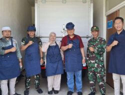 Sinergi TNI Yang Produktif, Dandim 0825/Banyuwangi Bersama Anggota DPRD Provinsi Jatim Tinjau Dapur Makan Bergizi Di Kecamatan Rogojampi