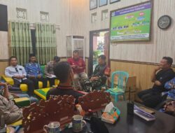 Babinsa Dampingi Kunjungan Tim Polresta Banyuwangi dalam Rangka Lomba Pekarangan Pangan Bergizi (P2B) di Desa Olehsari