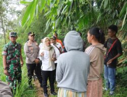 Kolaborasi, Polres Kediri Kota Bersama Pemkab Tangani Bencana Banjir di Mojo