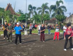 Senam kebugaran jasmani menjalin sinergitas antar instansi