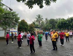 Sinergi Lintas Instansi, Koramil Bangorejo Gelar Senam Bersama untuk Awali Hari yang Produktif