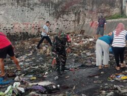 Babinsa Koramil 0825/17 Muncar Bersama Warga, Pemdes Kedungringin Gelar Aksi Bersih-Bersih Di Lokasi Tpa legal