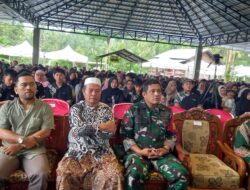 Babinsa Produktif Hadiri Tasyakuran Kelulusan Siswa SMPN 1 Songgon Di Bumi Perkemahan Desaku