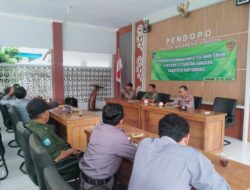 Danramil Songgon Pimpin Pembinaan Satgas Linmas, Perkuat Kamtibmas dan Bela Negara di Tingkat Desa