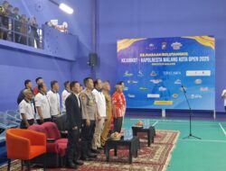 Cetak Bibit Unggul Polri dan PBSI Gelar Kejurkot Kapolresta Malang Kota Open 2025