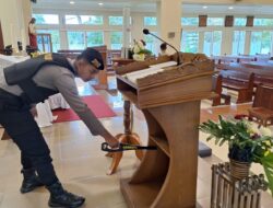 Polisi Lakukan Pengamanan 67 Gereja di Malang Saat Perayaan Kenaikan Isa Almasih