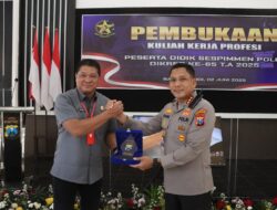 Peserta Sespimmen Polri Laksanakan Kuliah Kerja Profesi di Polresta Banyuwangi