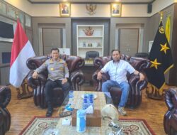 Silaturahmi Erat, Ketua Umum Fast Respon Disambut Hangat Kapolda Kalteng Irjen Pol Iwan Kurniawan
