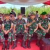Danramil 0825/11 Pesanggaran Hadiri Upacara Penutupan TMMD ke-124 di Jember