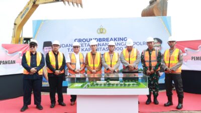 Polda Jatim Bangun Gudang Ketahanan Pangan Polri Kapasitas 1000 Ton di Mojokerto